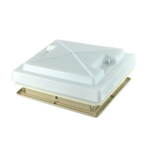 MPK 280 x 280 Rooflight with Handles and Flynet - White (Ivory)