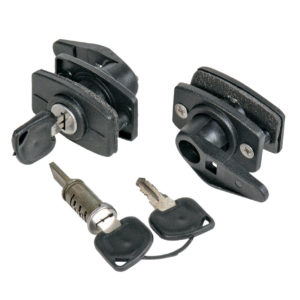 West Alloy Lock Assembly with 2 Keys