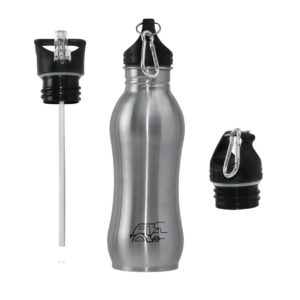 Drinks Bottle - 600ml - Chrome