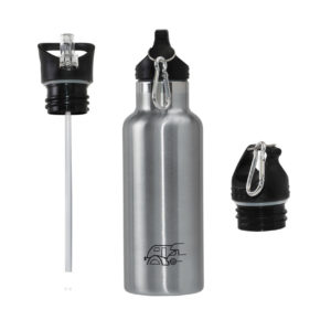 Insulated Vacuum Drinks Bottle - 500ml - Chrome