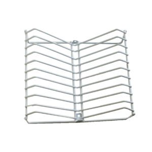 Wire Plate Rack - White