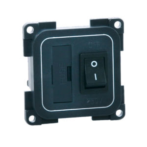 C-Line 10 Amp Fused Spur - Grey