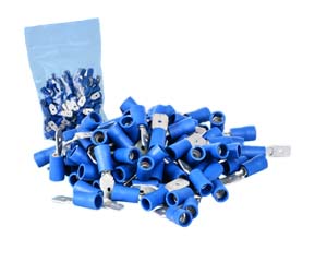 insulated male spade terminal