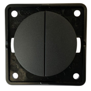 Berker Double On/Off Rocker Switch